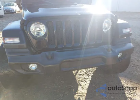 2020 Jeep Wrangler Unlimited Sport 4X4 z USA, uszkodzony, nr VIN 1C4HJXDG3LW202199